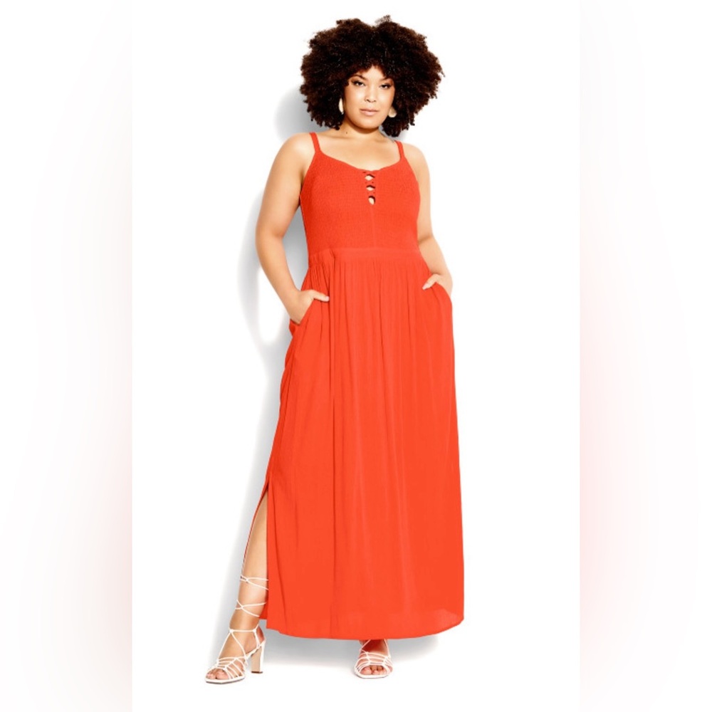 NWT City Chic Riviera Maxi Dress size S/16 - Picture 1 of 5